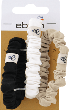 gumičky do vlasů sprunch, vícebarevné ebelin