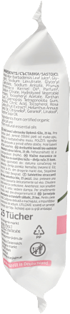Salviette detergenti umidificate alla rosa canina bio alverde