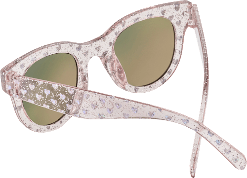 sluneční brýle dětské světle růžové třpytivé SUNDANCE