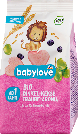 Kinderkekse Traube-Aronia ab 1 Jahr babylove