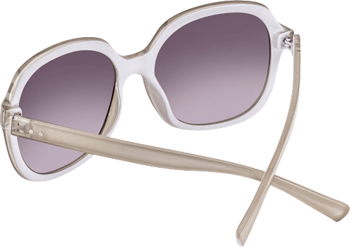 Sonnenbrille Damen grau-weiß SUNDANCE