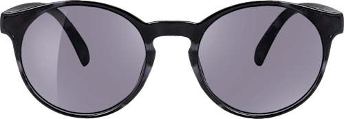 Sonnenbrille grau-schwarz glänzend SUNDANCE