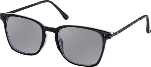Sonnenbrille schwarz & weiß SUNDANCE