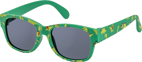 Sonnenbrille Junior grün mit Dinos SUNDANCE