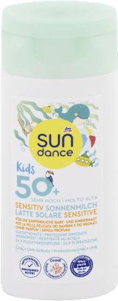 Lapte protecție solară pentru copii FPS50+      SUNDANCE