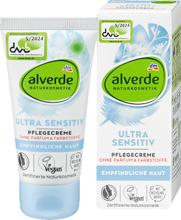 Крем за лице Ultra Sensitiv alverde NATURKOSMETIK