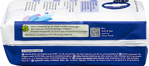 vložky s křidélky Ultra Dry Comfort Night Jessa