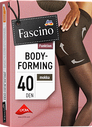 Strumpfhose Body-Forming mokka Gr. 46/48, 40 DEN Fascino