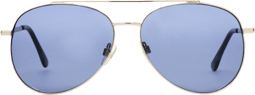 sluneční brýle zlaté pilotky SUNDANCE