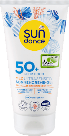 Cremă gel cu protecție solară SPF50+ SUNDANCE