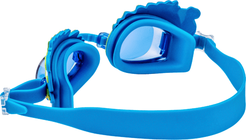 Schwimmbrille Kids blau grün mit Krokodil SUNDANCE