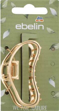 Kopča za kosu – zlatna metalna ebelin