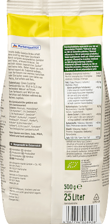 Gemüsebrühe Nachfüllbeutel Maxi-Pack dmBio