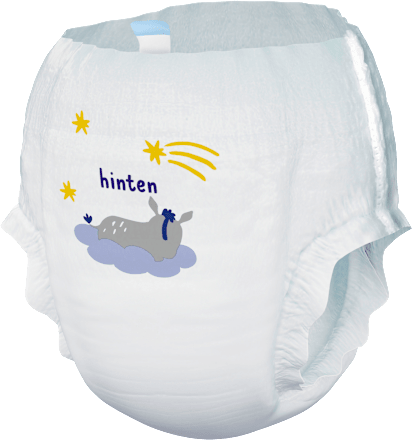 Noćne pelene gaćice, veličina 6 xl (18-30kg) babylove
