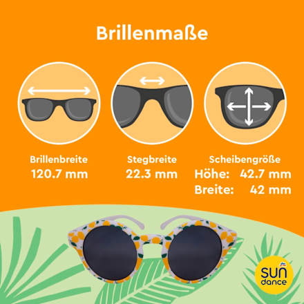 Sonnenbrille Kids Zitronen SUNDANCE