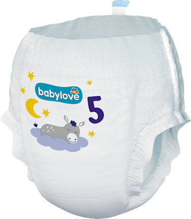 Nočne hlačne plenice junior, 13-20 kg babylove