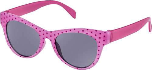 Detské slnečné okuliare - ružové s bodkami SUNDANCE