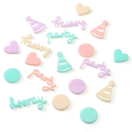 Streudeko "Party Edition" 100tlg, mehrfarbig dm home