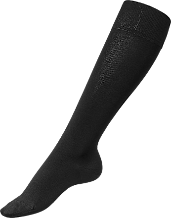 Kniestrümpfe mit vitalisierender Funktion schwarz Gr. 39-42 Fascino