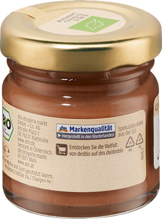 Brotaufstrich Spekulatiuscreme dmBio