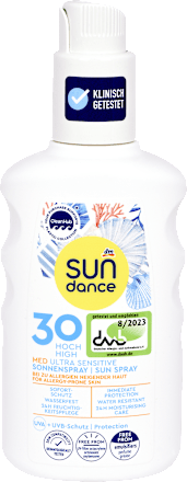 Med Ultra Sensitive sprej za zaštitu od sunca, SPF 30 SUNDANCE