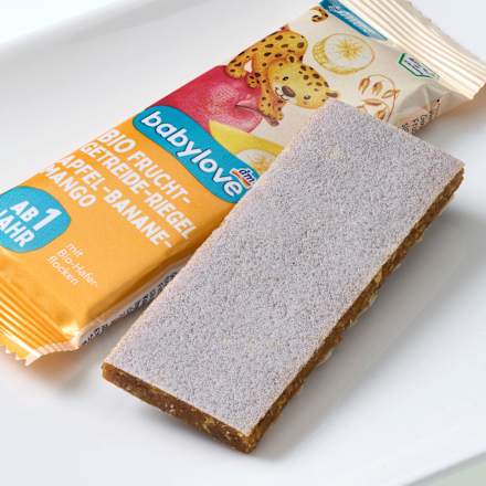 Frucht-Getreide-Riegel Apfel-Banane-Mango ab 1 Jahr babylove