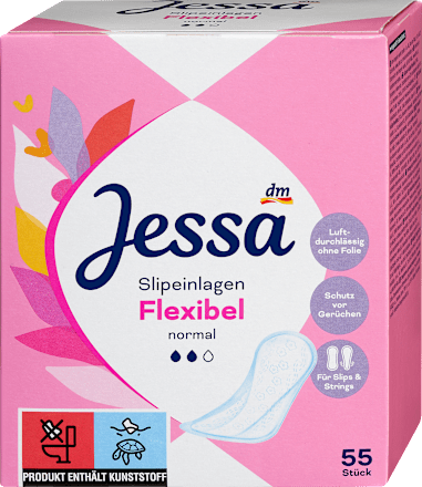 Tisztasági betét, flexibilis, normál Jessa