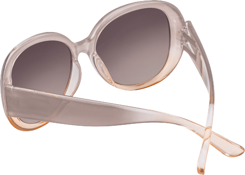 Sonnenbrille Erwachsene beige mit getönten Gläsern SUNDANCE