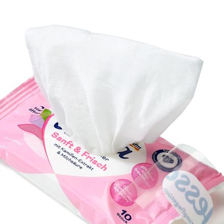 vlhčené ubrousky na intimní hygienu Jessa