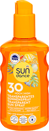 Transparentni sprej za zaščito pred soncem, ZF 30 (visoka zaščita) sundance