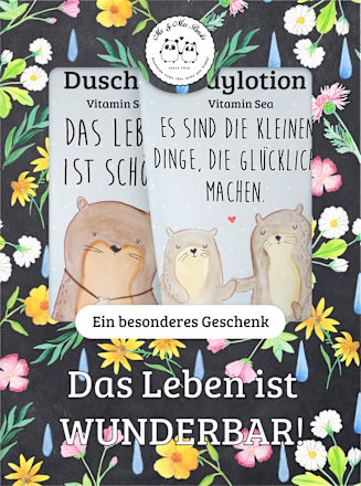 Geschenkset Das Leben ist wunderbar Mr. & Mrs. Panda