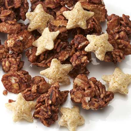 Knuspermüsli Schoko Granola mit Sternen dmBio