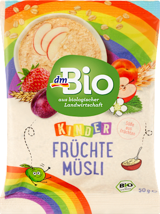 Müsli mit Früchten für Kinder dmBio