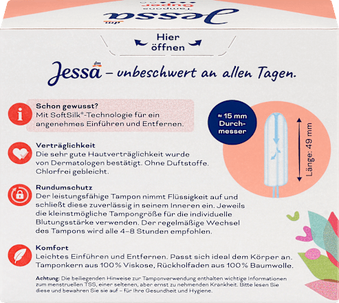 SoftSilk tamponi – super Jessa