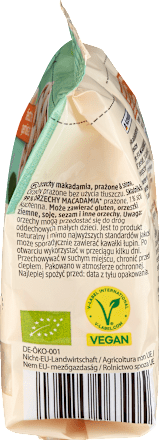 Macadamianüsse geröstet & gesalzen dmBio