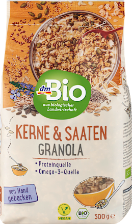 Био гранола с ядки и семена dmBio