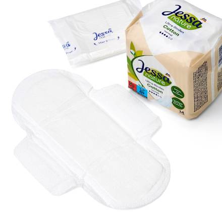 Hygienické vložky nature Ultra Cotton normal Jessa