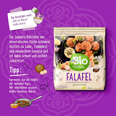 bio směs na falafel dmBio