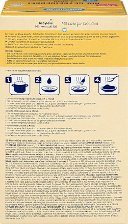Getreidebrei 3-Korn ab dem 6.Monat   babylove