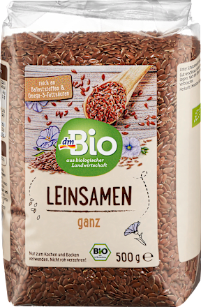 Leinsamen ganz dmBio