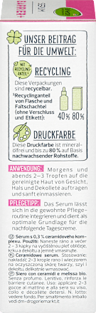 Barriererősítő arcszérum 0,3% ceramid-komplexszel és bio citromfűvel alverde NATURKOSMETIK