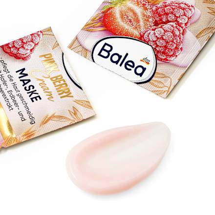 Gesichtsmaske Pink Berry Cream Balea