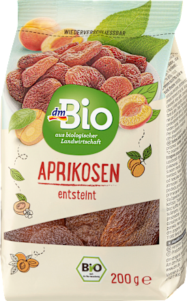 Trockenfrüchte Aprikosen entsteint dmBio