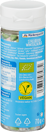 Bio szóródekor Winterzauber dmBio