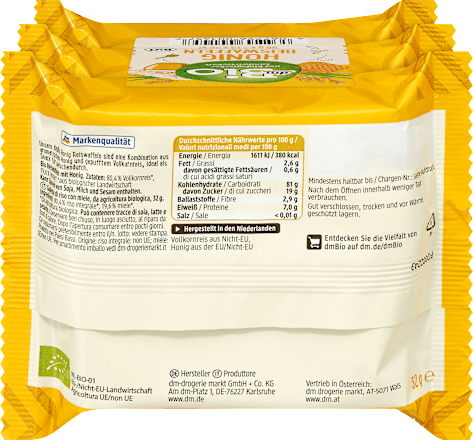 Reiswaffeln, Honig dmBio