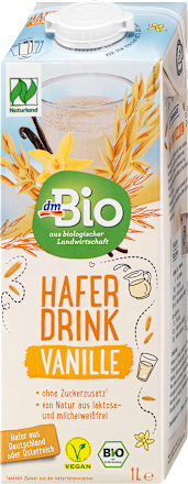 bio ovesný nápoj vanilkový dmBio