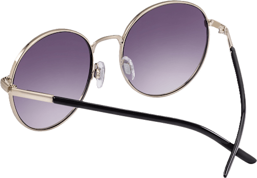 Sončna očala za odrasle, zlato-črna s črnimi stekli sundance