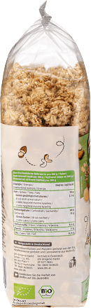 Müsli Crunchy, Nuss mit Honig verfeinert dmBio