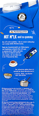 Napitak na bazi ovsa i soje - NOT M*LK and so yummy dmBio