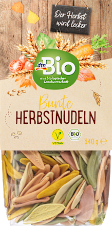 Nudeln Bunte Herbstnudeln dmBio
